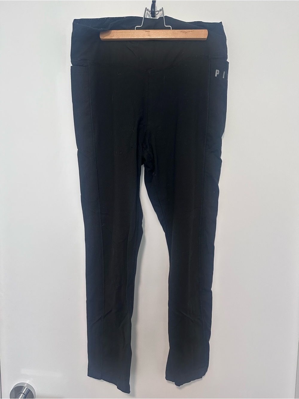 PINK Victoria's Secret Black High-Rise Leggings